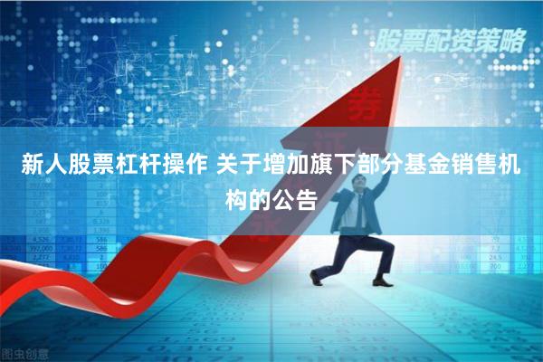 新人股票杠杆操作 关于增加旗下部分基金销售机构的公告