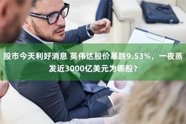 股市今天利好消息 英伟达股价暴跌9.53%，一夜蒸发近3000亿美元为哪般？
