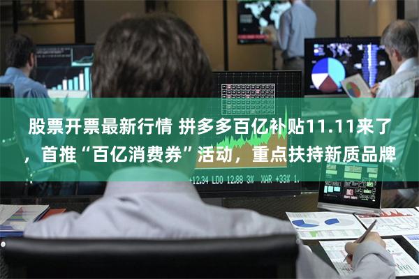 股票开票最新行情 拼多多百亿补贴11.11来了，首推“百亿消费券”活动，重点扶持新质品牌
