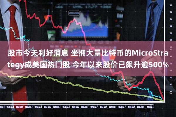 股市今天利好消息 坐拥大量比特币的MicroStrategy成美国热门股 今年以来股价已飙升逾500%